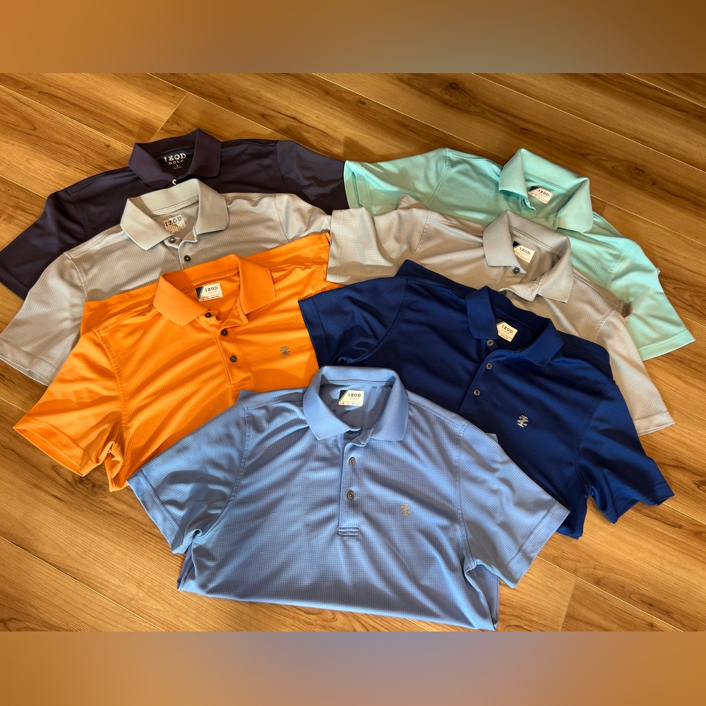 Men’s Izod Golf shirt bundle